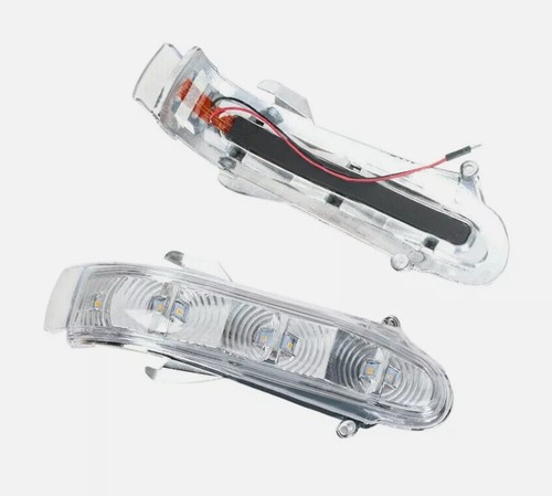 Pair Side Door Mirror Turn Signal Light Lamp For Mercedes Benz W220 W215 S/CL - Picture 5 of 7