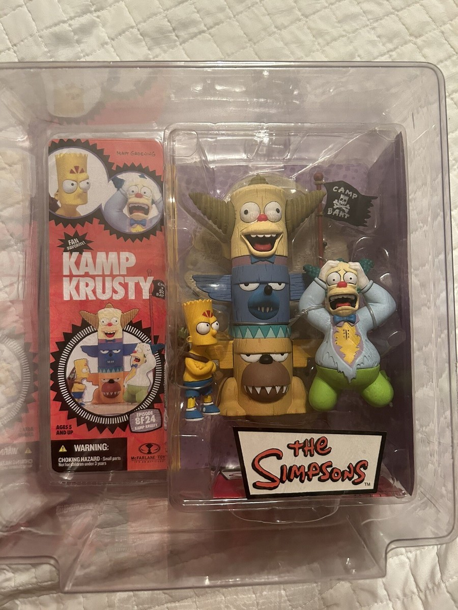 The Simpsons Kamp Krusty Figures Episode 8f24 McFarlane Toys for