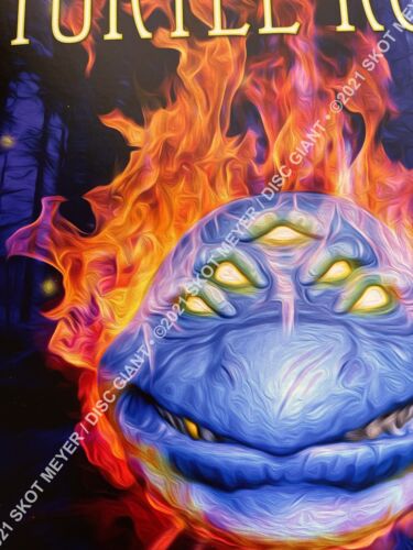 DISC GOLF ART - MYSTIC TURTLE -LTD EDITION SIGNED & NUMBERED LITHOGRAPH- SICK! - Picture 2 of 2