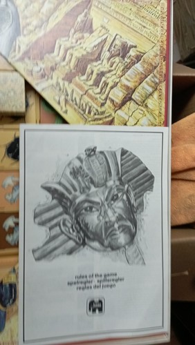 La Venganza De Del Faraón Juego De Mesa Jumbo Falta 3 Monedas Plata - Imagen 4 de 7
