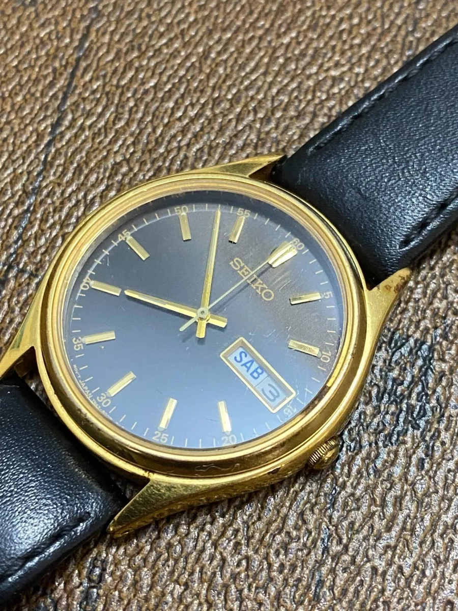 Leather seiko watches for men 2025