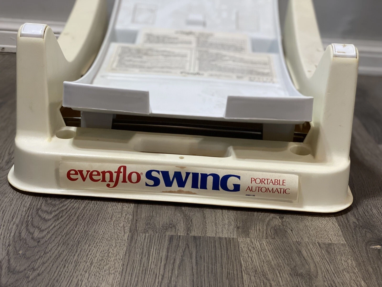 HTF Vintage 1995 Evenflo Baby Swing Carrier Infant Seat Swing Rare