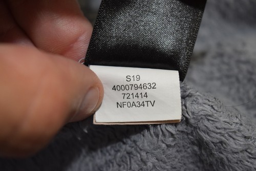 The North Face GIRLS L 14/16 Osolita SOFT Fleece Gray Jacket G379 $89 - Picture 9 of 12