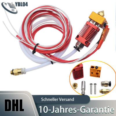 3D Drucker Hotend Kit Extruder Hot End Für Creality CR-10/Ender 3 Series 24V 40W