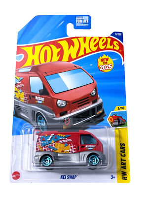 New Hot Wheels 2025 Case M HW Art Cars 1/10 Kei Swap Red 11/250 | eBay