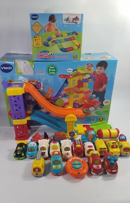 VTech GO GO Smart Wheels Bundle Ultimate Park, Deluxe Track, 3-1