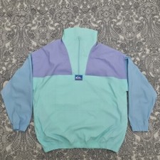 Quiksilver X Stranger Things Womens Jacket Lenora Windbreaker Size Medium 