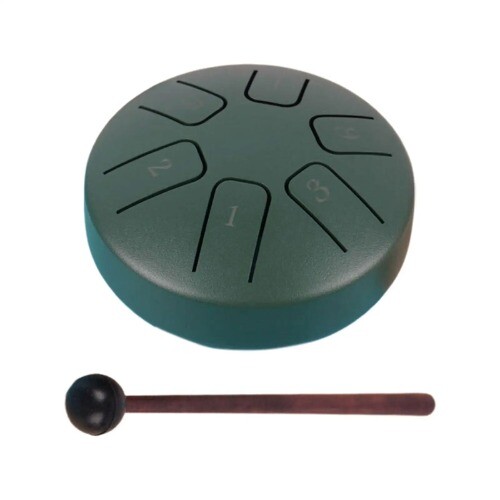 Tongue Drum 3.8 inch Musical Instrument Portable Hand Pan Drum for Education - Picture 25 of 37
