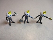 Jack in the Box 1996 Jack's Back Bendable Figures - Complete Set