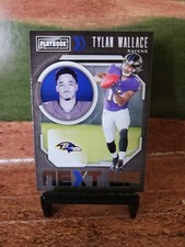 Tylan Wallace 2021 Football Panini Playbook Next Up Insert Patch #NXT-TWA AJ