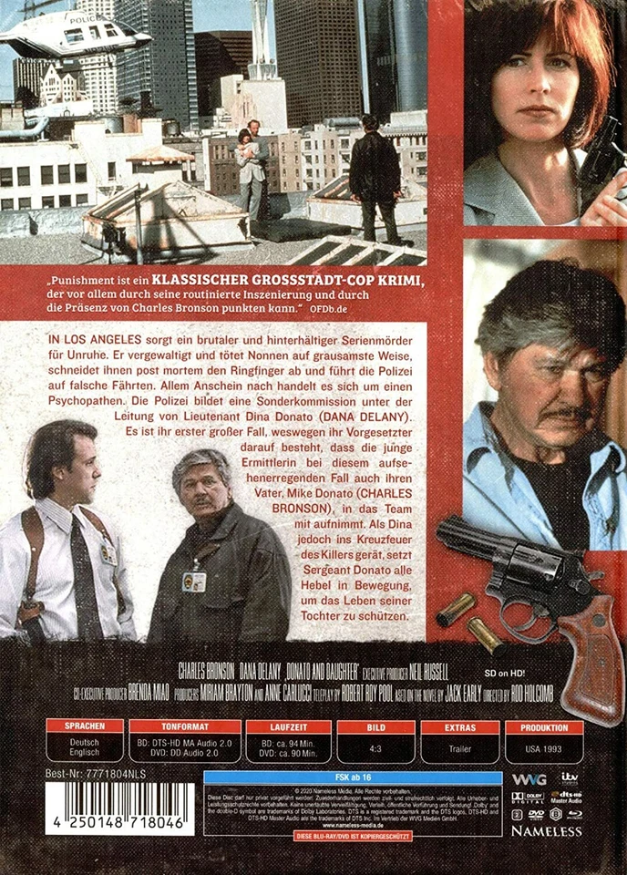 Bronson Mediabook Punishment - Trail of Violence Donato and Daughter Blu-ray DVD Foto 2 de 2