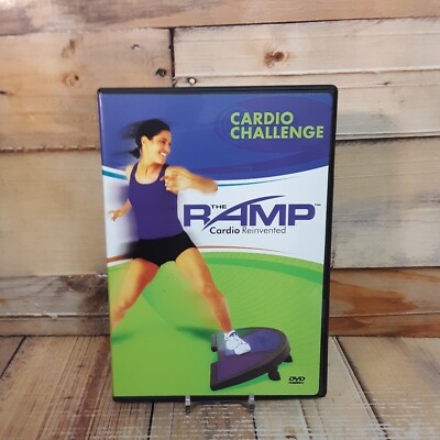 The Ramp Cardio Challenge DVD Used Fitness Exercise Workout