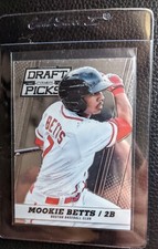 2013 PRIZM DRAFT PICKS #46 MOOKIE BETTS ROOKIE CARD RC BOSTON RED SOX DODGERS