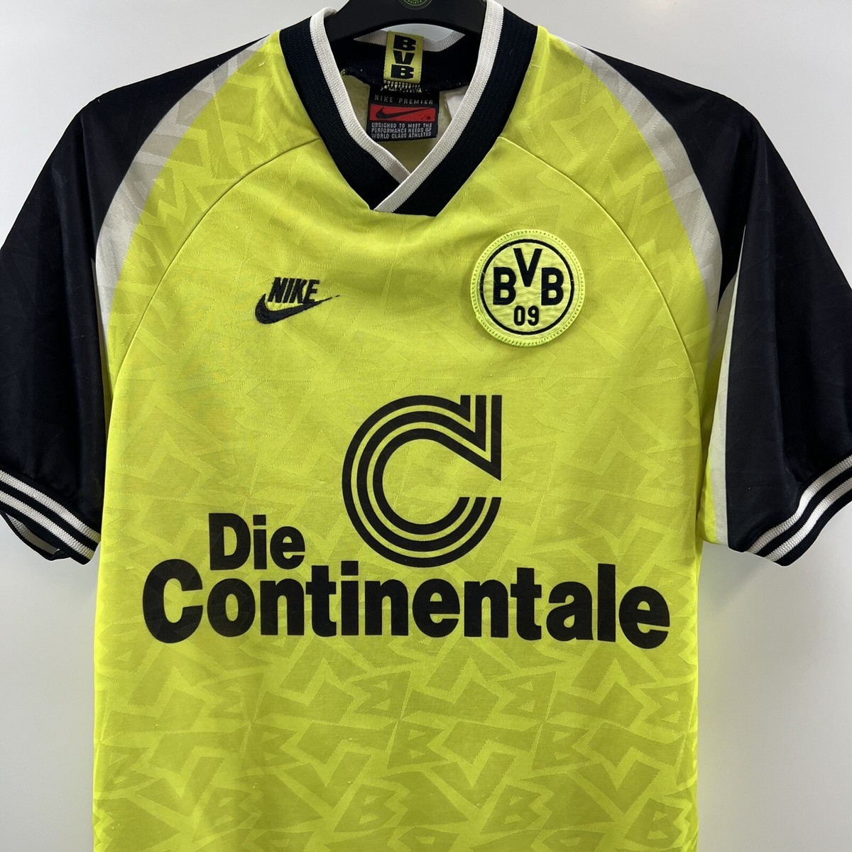 Borussia Dortmund Deutscher Meister Home Football Shirt 1995