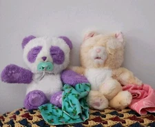 CozyDozys Little Live Pets Petals d Panda Bear and Ginger d Kitty Interactive