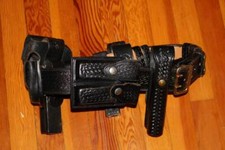 Vintage 1950's Police Collection CPR Canadian Pacific Railway Patches Badge Belt