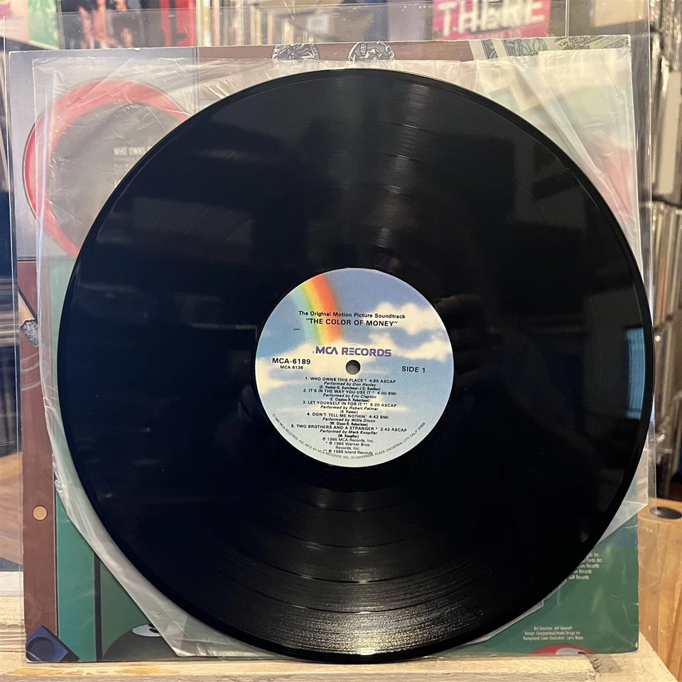 [OST]~EXC LP~The COLOR OF MONEY~Original Soundtrack~Various Artists~[1986~MCA]~ - Image 3 of 4