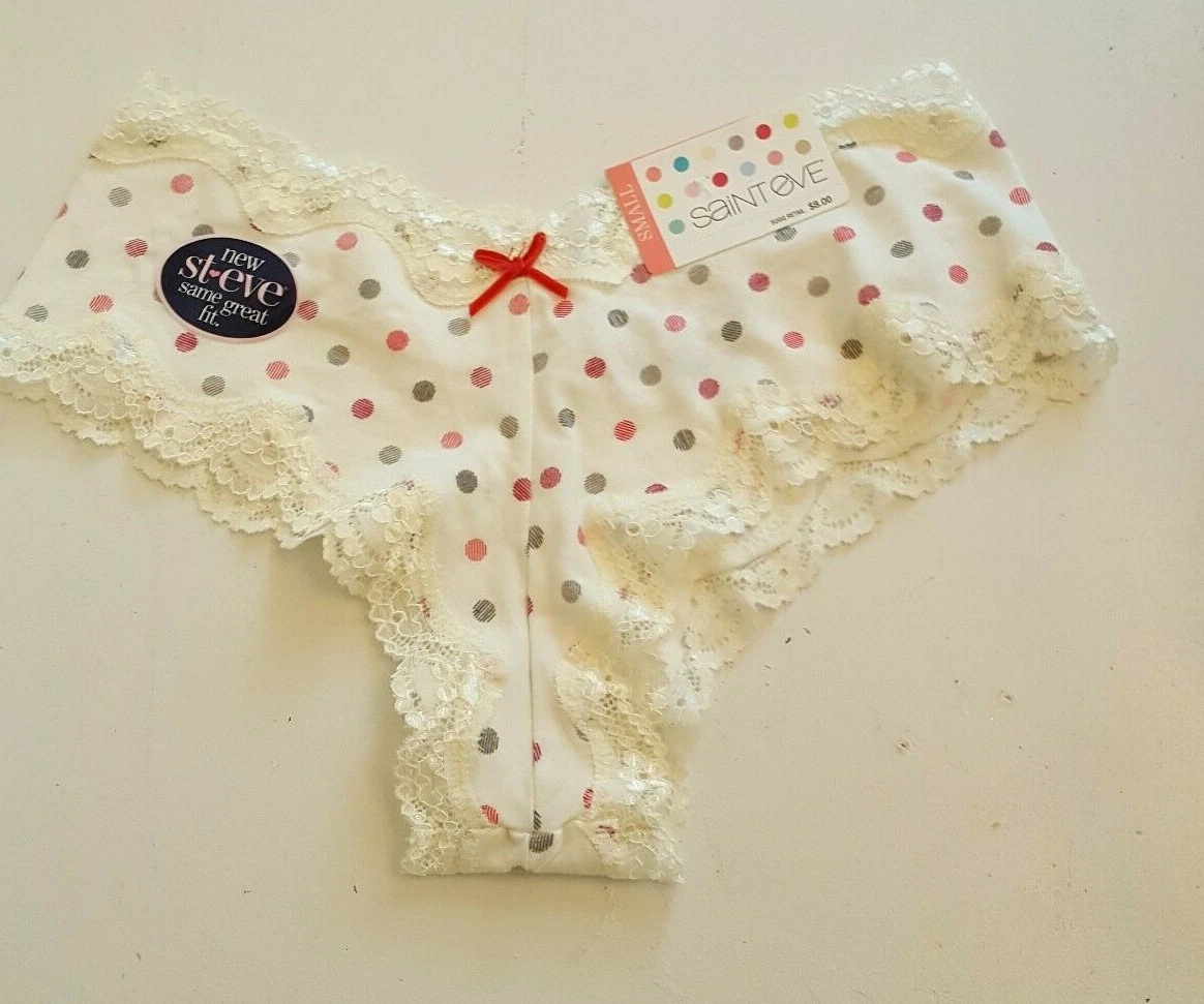 NWT St. Eve Women's Cotton Hipster Panties - various sizes