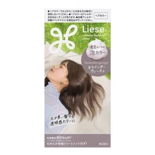 Kao LIESE Creamy Bubble Hair Color Lavender Greige