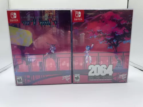 Va-11 Hall-A & 2064 Read Only Switch Limited Run Collector Editions SEALED LRG