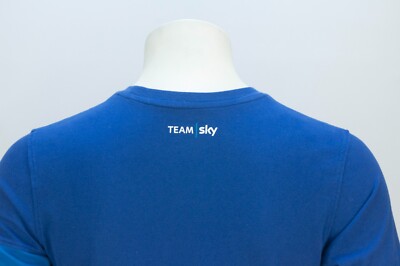 T-Shirt Rapha Team Sky Homme XS Bleu Marine – Maillot Cyclisme Leger En Coton (Occasion)
