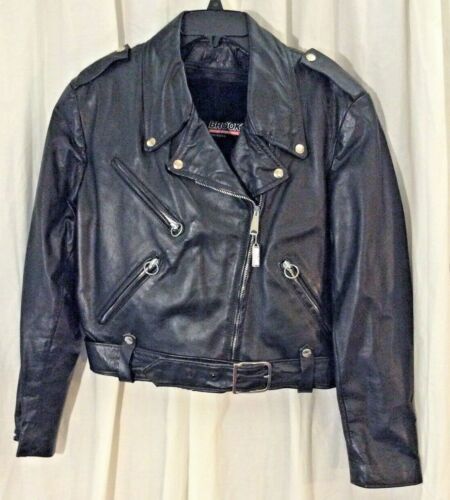 70S Brooks Leather Riders Jacket Made In Usa C Zip Brown 70S Brooks Leather Riders Jacket Made In Usa C Zip Brown
