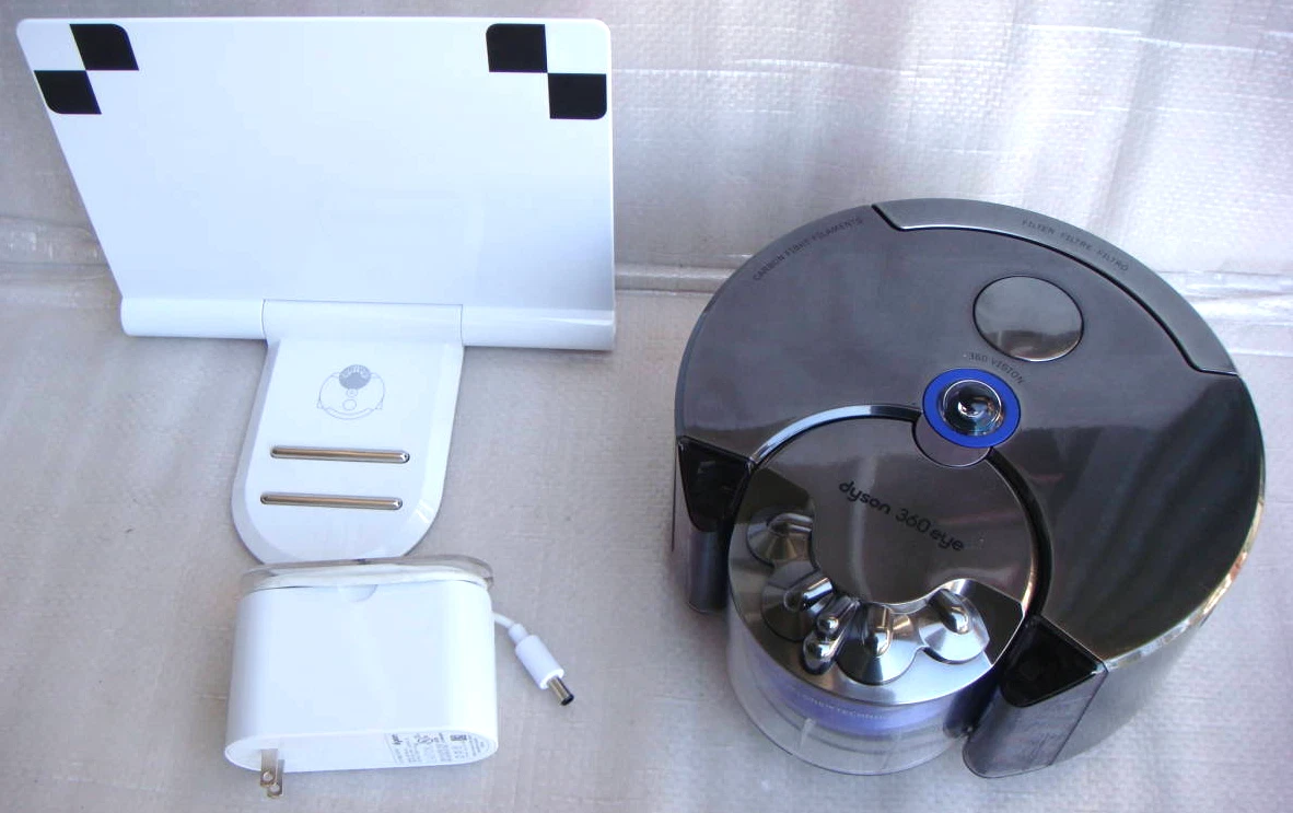 Junk Dyson robot vacuum cleaner 360 EYE RB01 NF Nickel Blue or NF