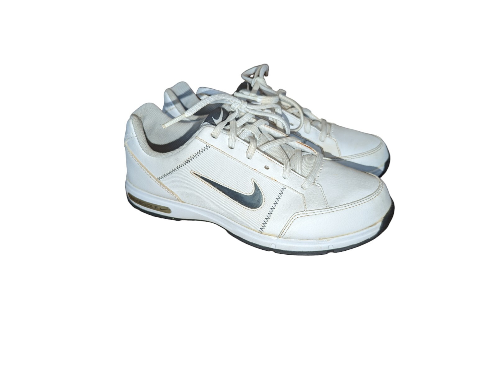 Nike Jr Golf Shoes Youth Remix Sneakers Size 4Y White 379211-101