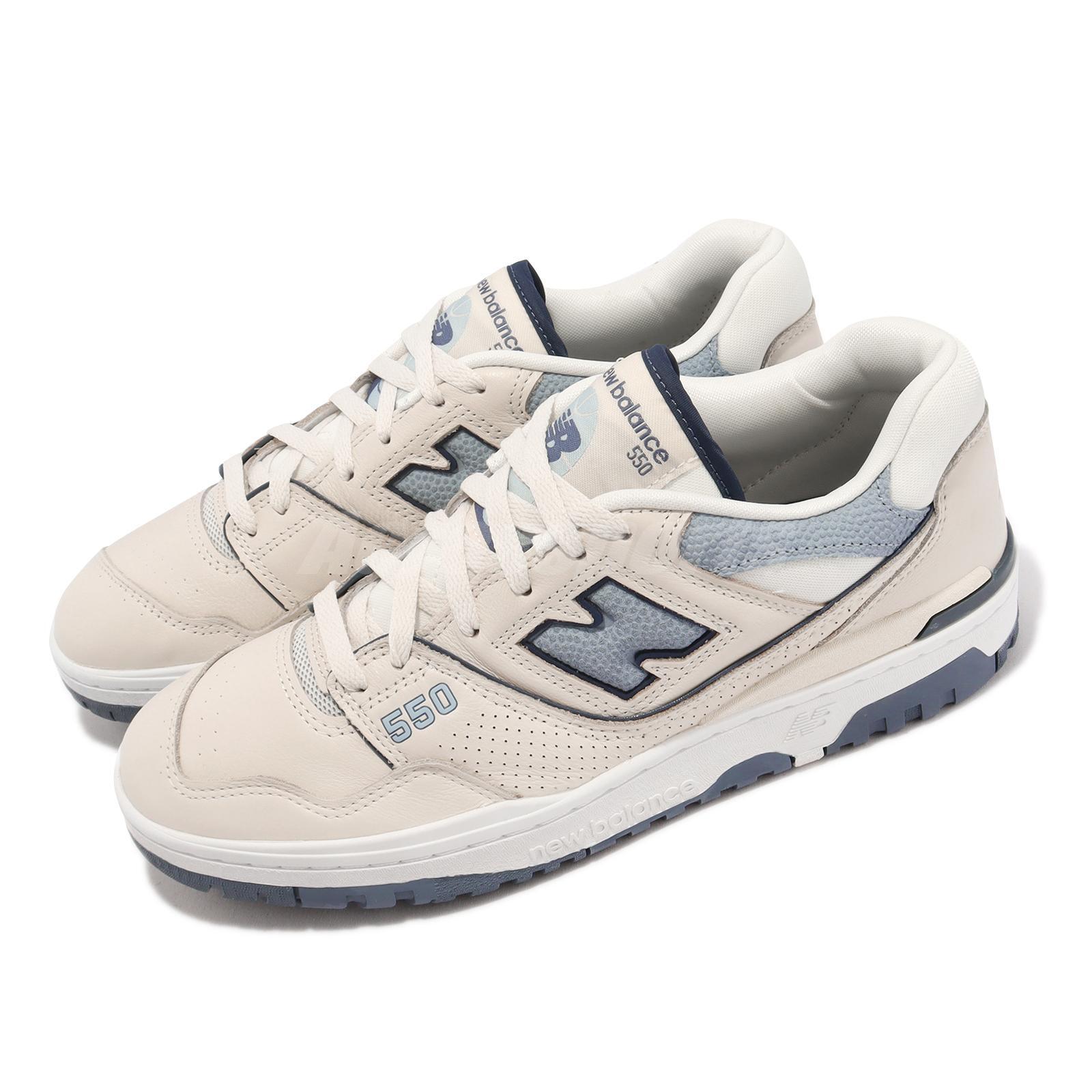 New Balance Classic 550 NB Ivory Blue White Men Unisex Casual Shoes  BB550PLA-D | eBay