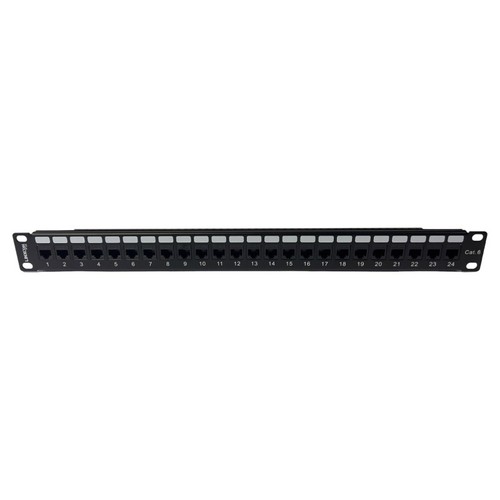 CAT6 UTP 24 Ports Patch Panel Loaded with Keystone Jacks - Afbeelding 2 van 5