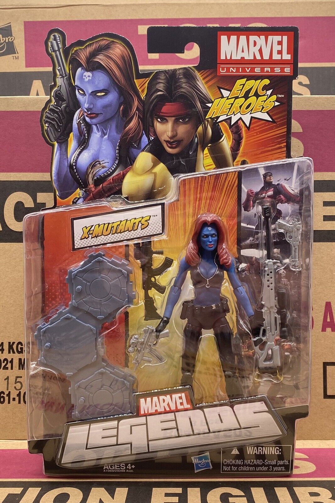 Marvel Legends Mystique Epic Heroes Series Figure Sexy Moc