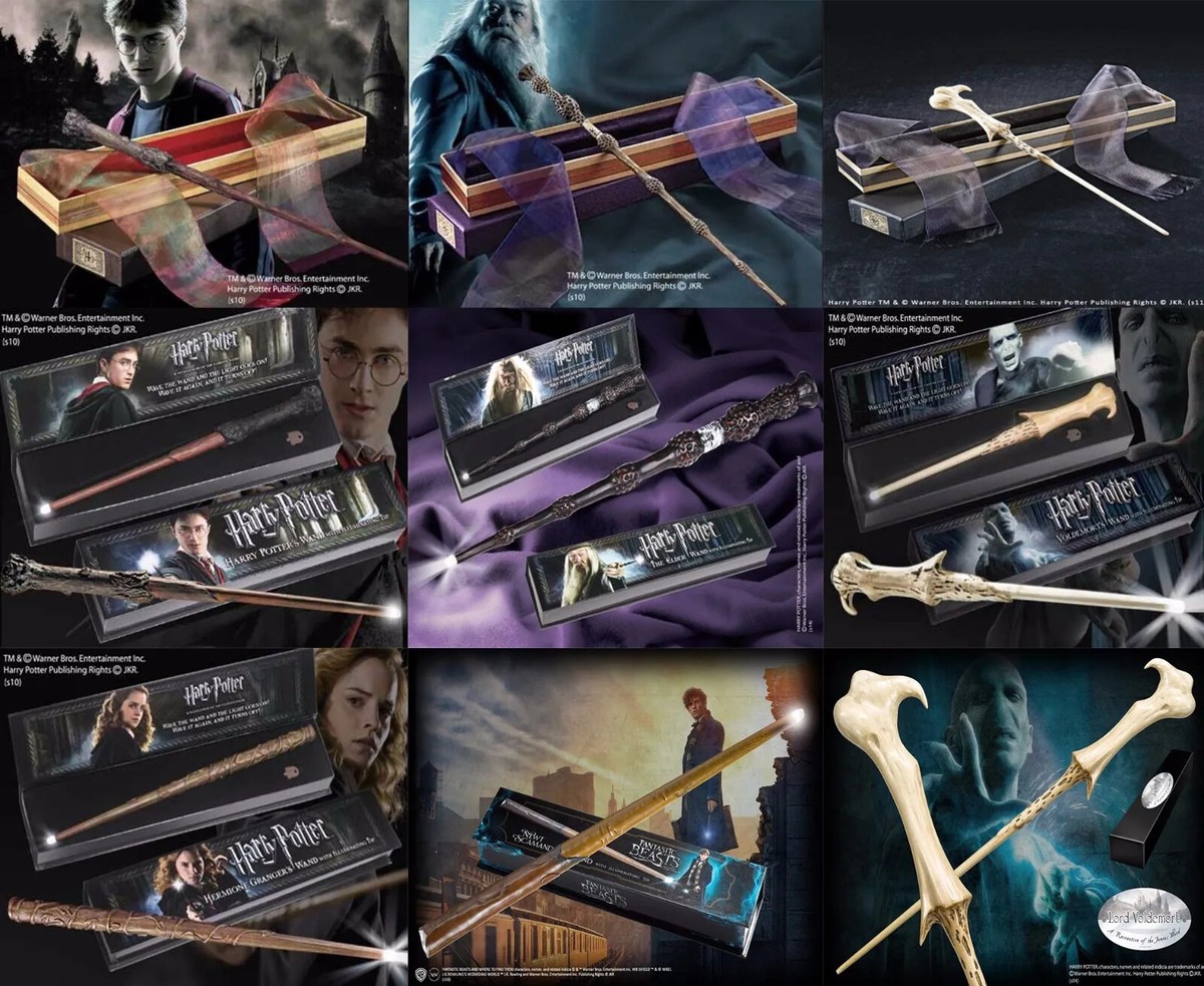 エルンスト・ヴァーリス ポーセリン・ワークス アールヌーボー 乙女の像 置物 Harry Potter Noble collection Character Wand Illuminating