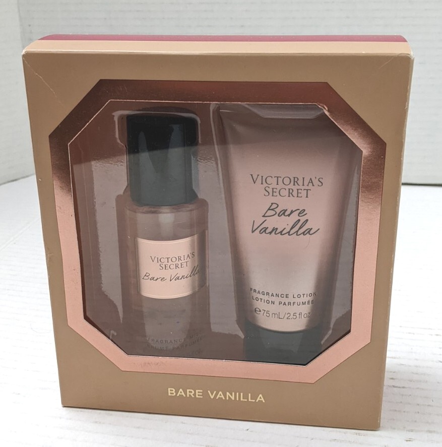 NEW Victoria's Secret Bare Vanilla Fragrance Body Mist & Lotion