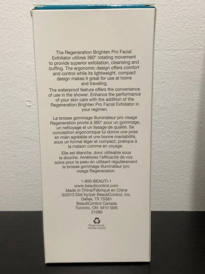 Beauticontrol Regeneration Brighten Pro Facial Exfoliator Include 2 Brush Heads - Image 2 of 3