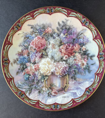 Vtg 1993  Magic Makers  By Lena Liu Collection Of Enchanting Floral Portrait