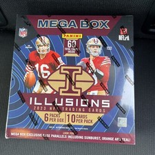 2023 Panini Illusions Football Mega Box NFL Trading Cards - Factory Sealed