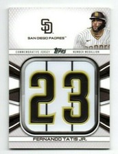 2022 Topps Commemorative Player Jersey Number Medallions Fernando Tatis Jr.