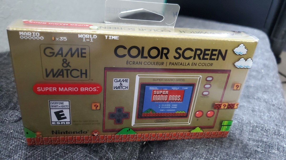 NEW Nintendo Game & Watch Super Mario Bros 35th Anniversary
