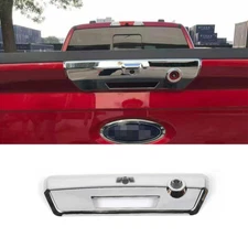 Rear Tailgate Door Handle Decor Cover Trim Accessory For Ford F150 2021+ Chrome 