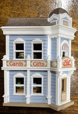 Hallmark Keepsake Ornament Hall Bro  s Card Shop 1988 5th Nostalgic Houses Shops