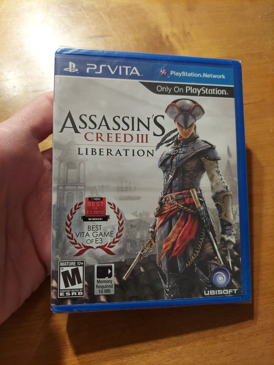 Assassin's Creed III Liberation (Sony PlayStation Vita, PSVita PS Vita)  READ