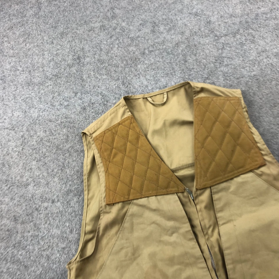 Vintage Sportsman Apparel By Browning Vest Men Medium Padded Shoulder Hunting - Image 3 of 4