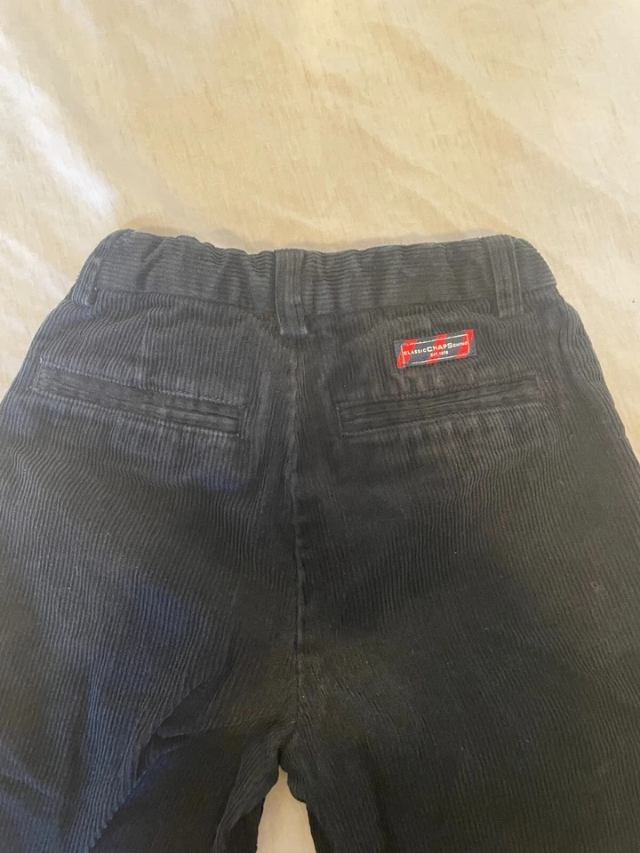 Boys Chaps Black corduroy Size 6 - Image 4 of 4