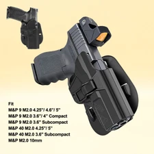MP9 M&P10 M2.0 Holster Fit Smith & Wesson S&W M&P 40 MP 9 M2.0 Subcompact Pro