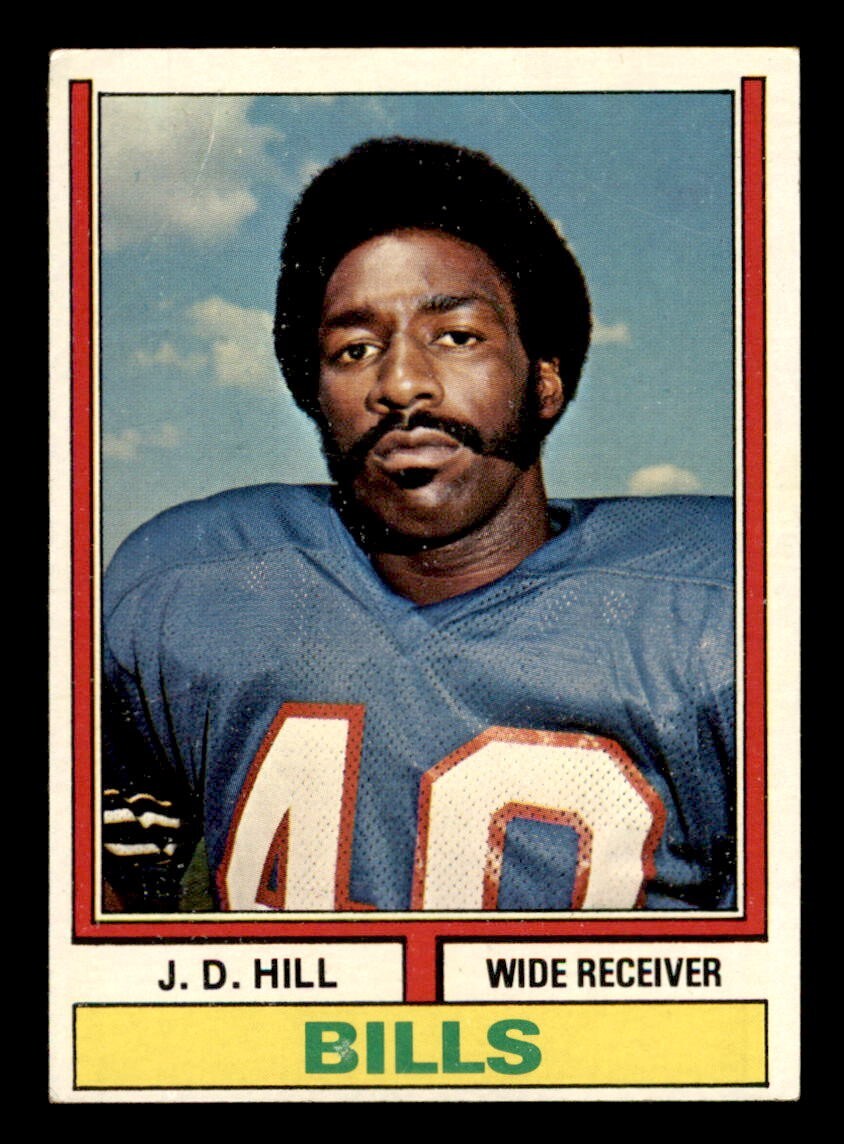 1974 Topps Football #234 J.D. Hill VG | eBay