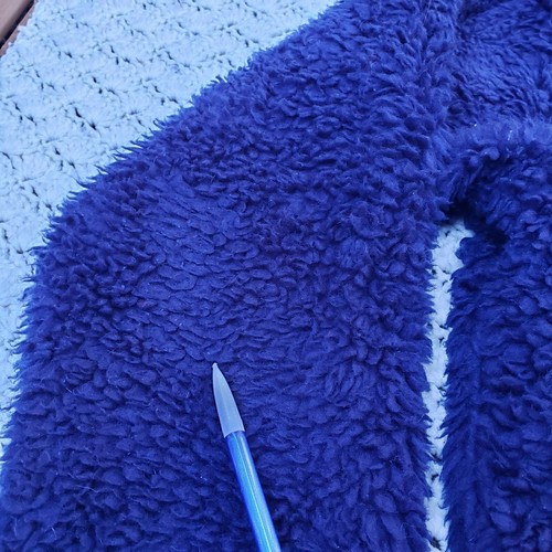Patagonia Classic Retro X Cardigan Deep Pile Fleece Full Zip Jacket Blue - Large - Picture 7 of 10