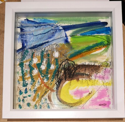 DARTMOOR LANDSCHAFT VOM WARREN HOUSE INN VON NIGEL WATERS PAPIER SIGNIERT GERAHMT