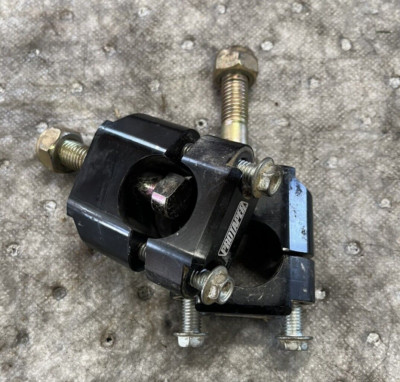 BLACK PROTAPER UNIVERSAL HANDLEBAR RUBBER MOUNT KIT MOUNTS FOR 1 1/8  FAT BAR