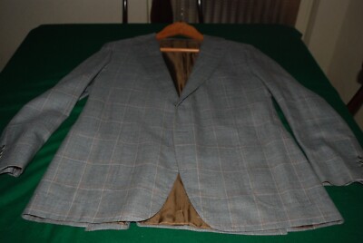 Sartoria Giovanni Morgenina, Herrenjacke, beige Ockerbild, Kaschmir und Wolle