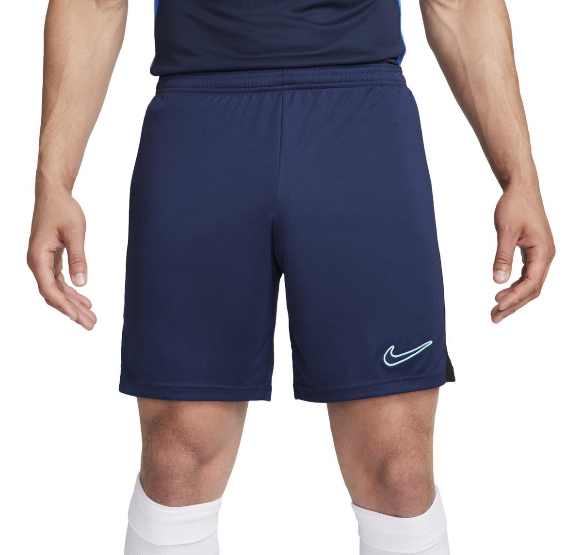 blue nike football shorts
